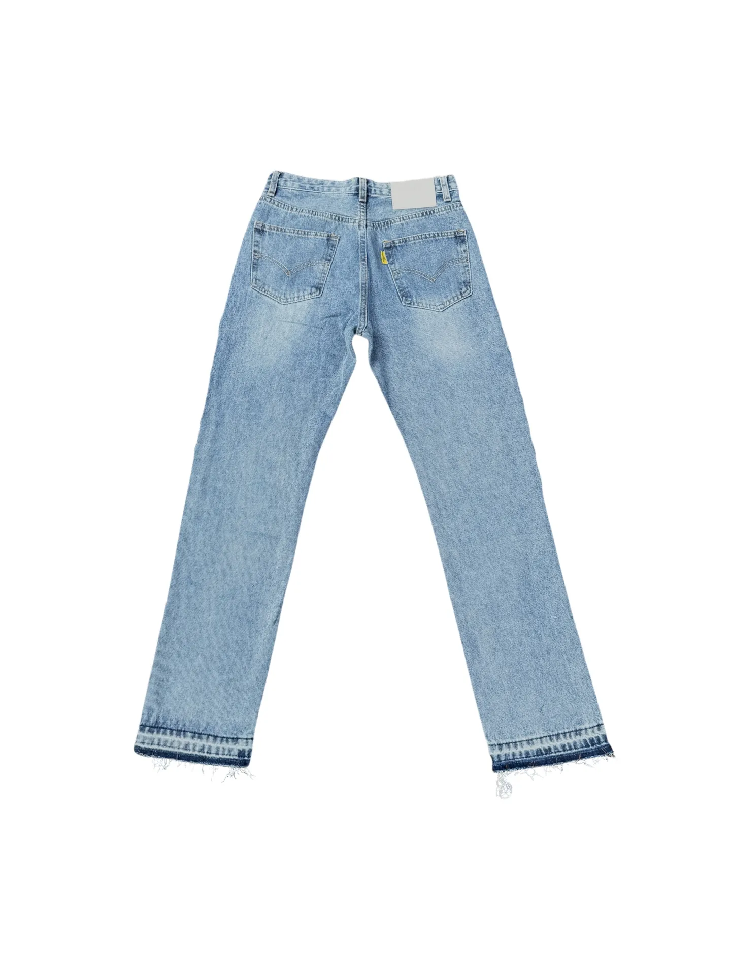 P286💰G77 GALLERY DEPT.G letter patch pudding 5001 denim washed and distressed spliced jeans -Original purchase and pattern making to truly restore the ultimate vintage texture -Original hardware accessories, washed and other elevators, QR code analysis are all purchased from the original factory, high degree of restoration, you are welcome to compare the products~ -Three-dimensional version, loose and comfortable, not picky about the figure, taller and slimmer, factory Seiko, original factory quality control, same style for men and women, can be matched with couples Versatile recommendation: must-have jeans for all seasons Color: blue Size: S-XXL (28-36)